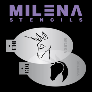 Events D13 Milena Stencils Dromerige Unicorn