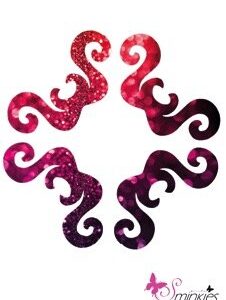 4W Glittertattoo Sjabloon Y-Body