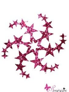 Star circle Glittertattoo Sjabloon Y-Body