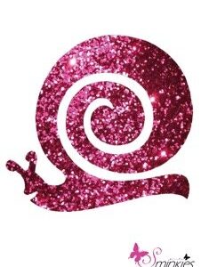 Snail glittertattoo sjabloon Y-Body