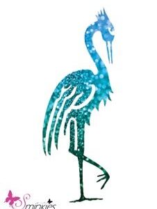Stork Glittertattoo Sjabloon Y-Body