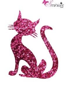 Cat Glittertattoo Sjabloon Y-Body