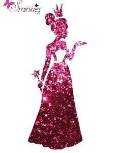 Princess Glittertattoo Sjabloon Y-Body