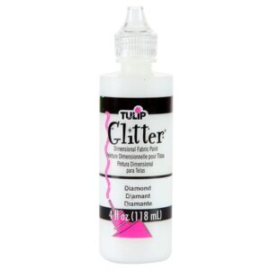 Glitter Diamond Tulip Dimensionale Fabric Paint gem clusteren