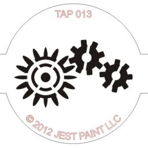 TAP Stencil Robotic Gears 013